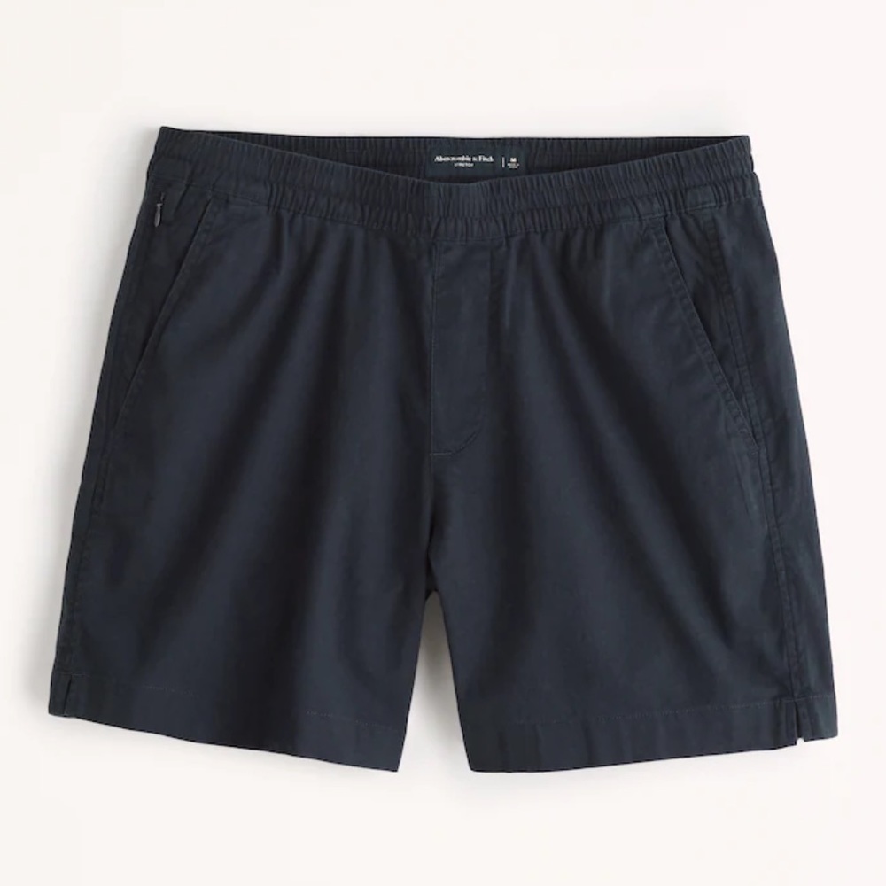 Abercrombie Men’s Linen-Blend Pull-On Shorts (xs) - Picture 7 of 12